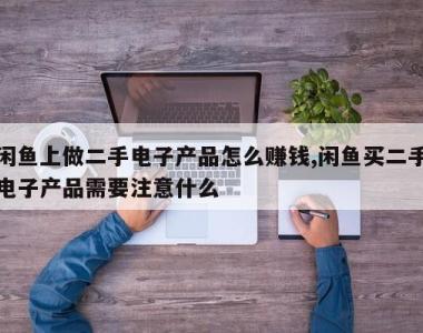闲鱼上做二手电子产品怎么赚钱,闲鱼买二手电子产品需要注意什么